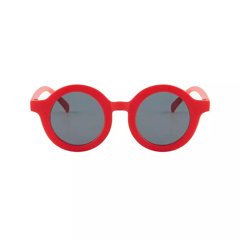 Lovely Round Sunglasses for Children Óculos de sol para crianças Óculos para meninas Óculos de proteção Acessórios de fotografia Street Beat