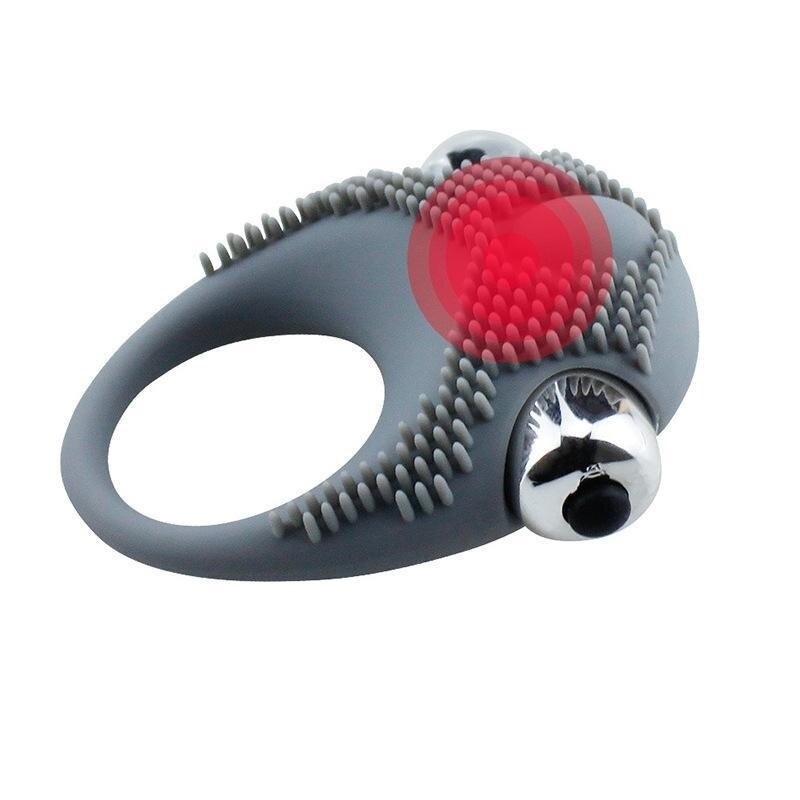 Vibrador de anel de pênis de silicone para homens 10 velocidades de ejaculação atrasada Carregamento USB Anel de galo Vibrando, Melhorando o prazer, Sex Shop