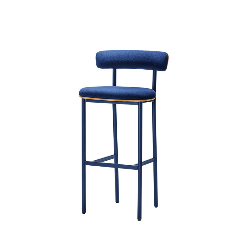 Nordic Bar Chair Luxury Home Designer High Feet Bar Minimalist Modern American Bar Backrest