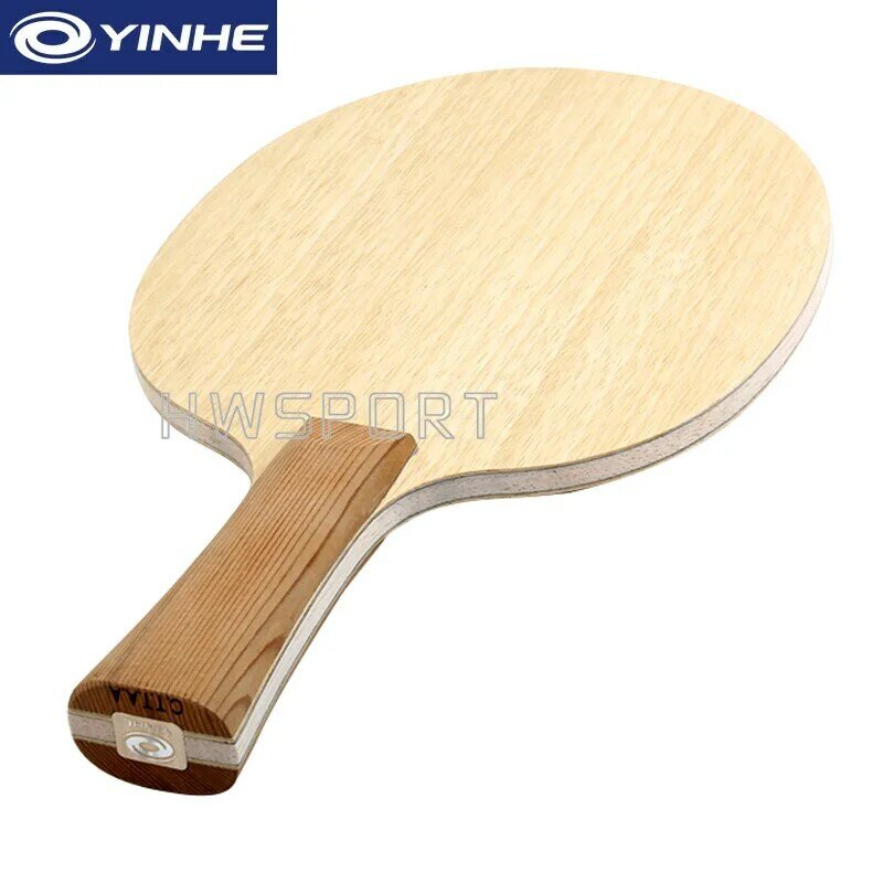 Yinhe t11s卓球刃超軽量pingプロングブレード5ウッド2カーボン72g