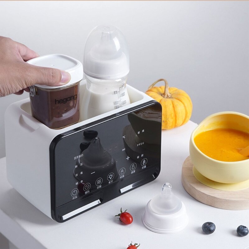 Multifunctionele Baby Voeding Fles Warmer Borstvoeding Melk & Warmer Pasgeboren Essentiële Grote Touch Screen
