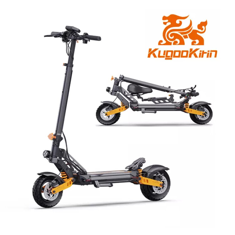 Kukirin NipMax-Scooter électrique à grande suspension, 10 pouces, 2023 W, 48 V, 20 Ah, 55 km/h, développé dans l'UE, 1000 diversifié