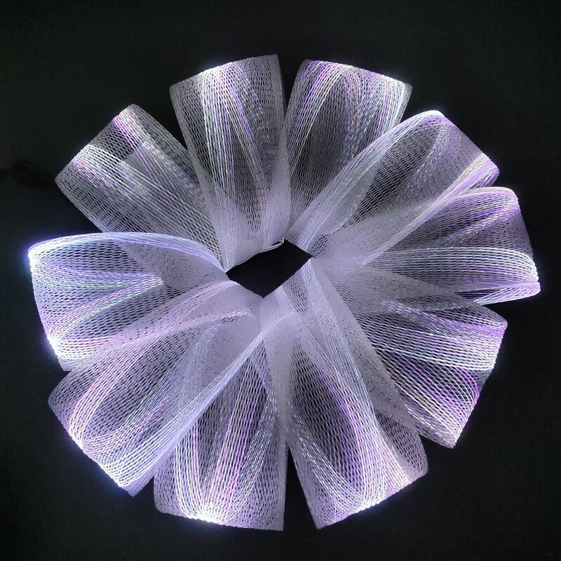 Foplit LED Glasfaser Mesh Lichter für Stern Decke Bäume Raum dekor-pmma Acryl Kunststoff Glasfaser Netz Beleuchtung Kits