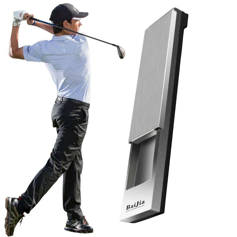 Pedal bantu ayunan Golf portabel, Pedal kaki gravitasi ayun Golf koreksi postur perlengkapan Golf