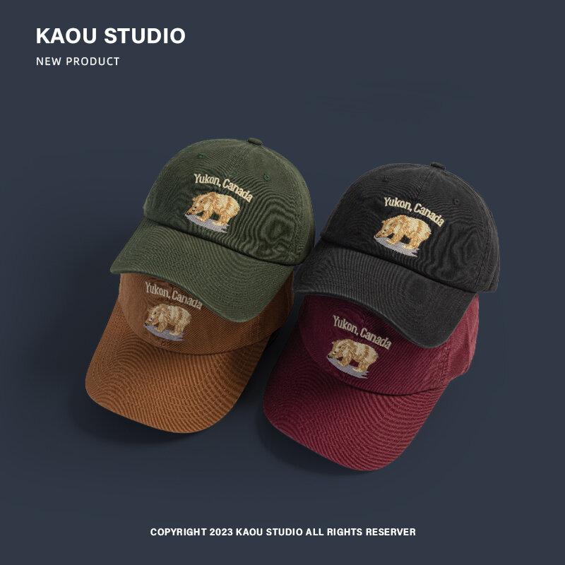 Baseball Cap High Quality Men's and Women's Hats Trendy Soft Peaked Cap Spring and Autumn Leisure All-Match Small Face