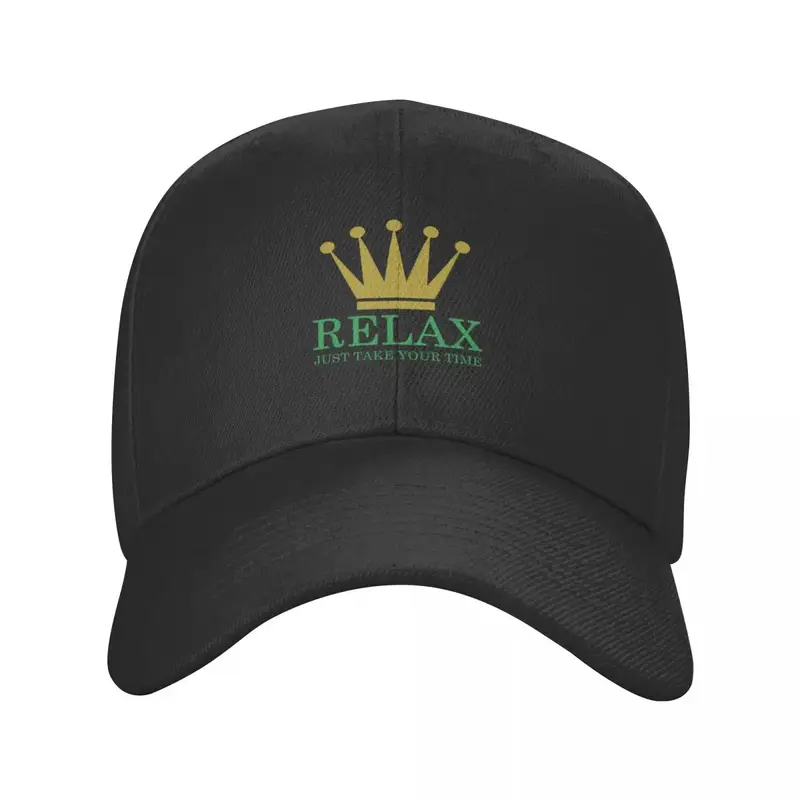 Relax - Original remastered Baseball Cap birthday Wild Ball Hat Sunscreen Women's 2024 Men's