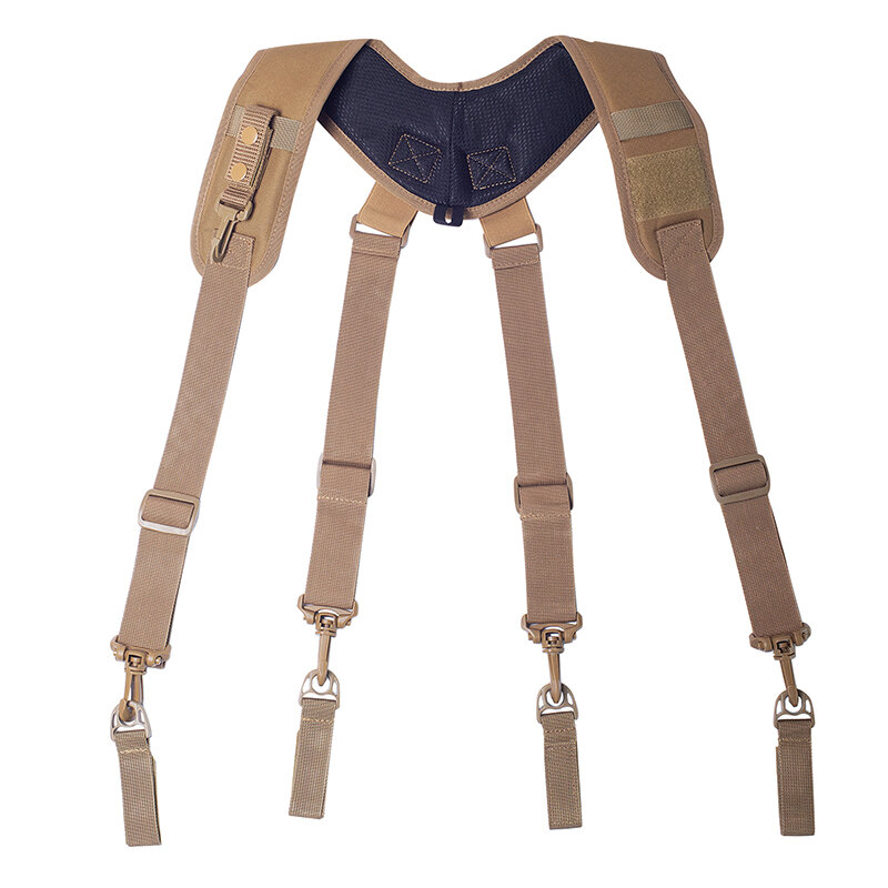 Outdoor verstelbare equipage bretel type tactiek bretels nieuwe tactische bretels heren duty riem harnas combat ready strap