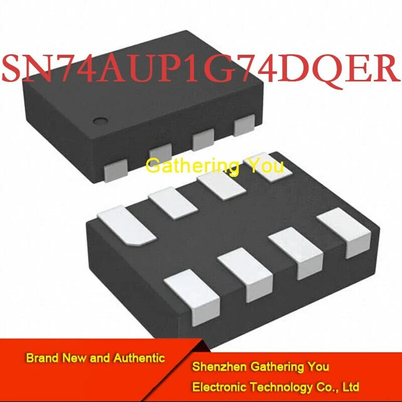 SN74AUP1G74DQER X2SON-8 Trigger Lo-Pwr Sgl Pos-Edge Trgr DType Flip-Flop Brand New Authentic