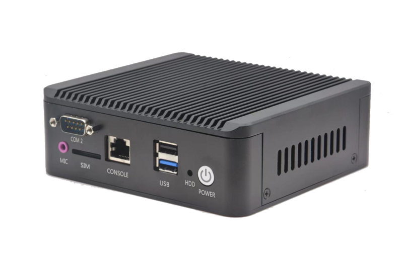 NUC bez wentylatora Mini PC wysokiej wydajności PC Stick Windows 7 8 10 Celeron J1900 czterordzeniowy 2.0Ghz SSD WIFI HDMI VGA USB3.0 COM SIM