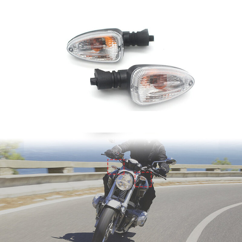 دراجة نارية مؤشر بدوره إشارة أضواء ، شفافة ، بي ام دبليو K1300R ، K1200R ، K1200S ، F800GS ، F650GS