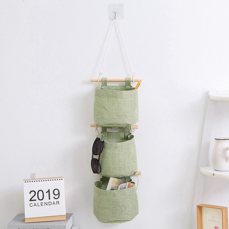 Closet Detachable Free Combination Foldable Washable Hanging Storage Bag For Room Bathroom