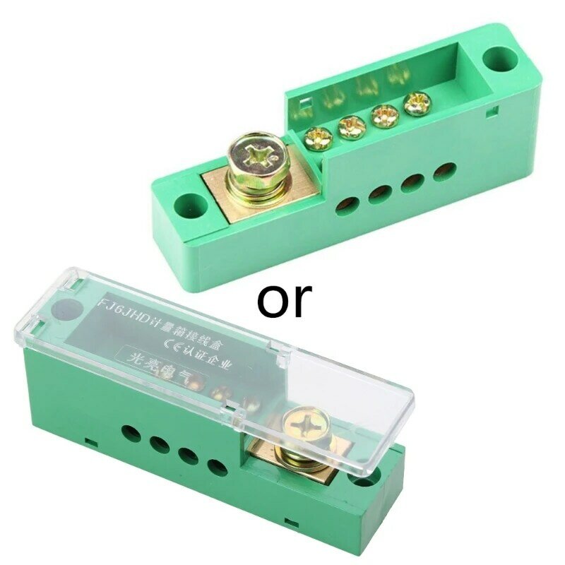 Metering Cabinet Wire Terminal Block Connector Distribution Module Splitter Junction Box for Electronics Project