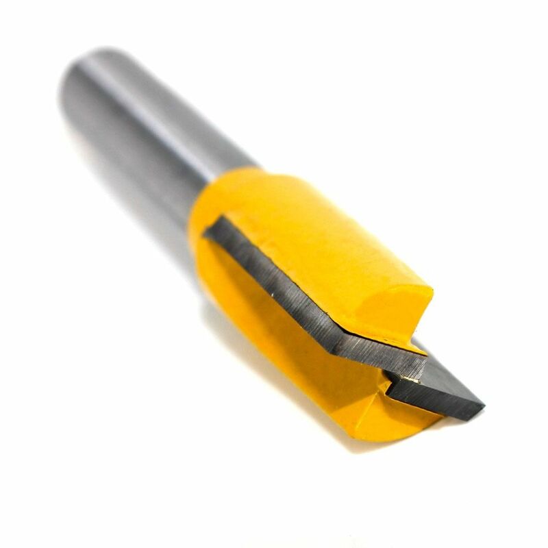 Trimming Machine Router Bits Durable 8mm Shank Slotting Tool Drill Bit Cleaning Bottom Bit Woodworking
