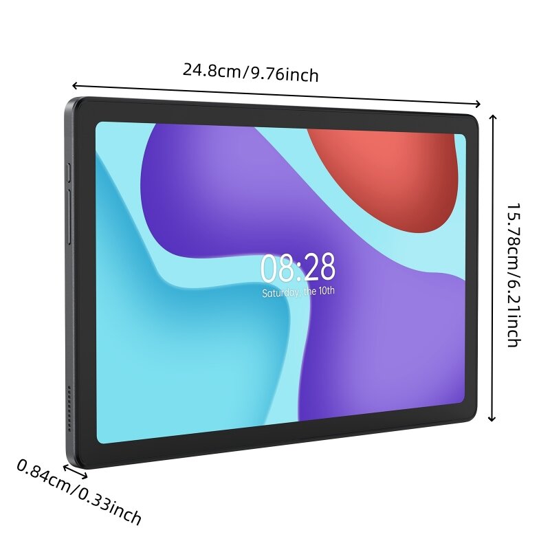 Alldocube-iplay 50 Tablet Slim, 10.4 ", 2K IPS Display, Tela Cheia, Modo Proteção de Olhos, Design de arestas planas, Preço Especial, 6 + 128GB
