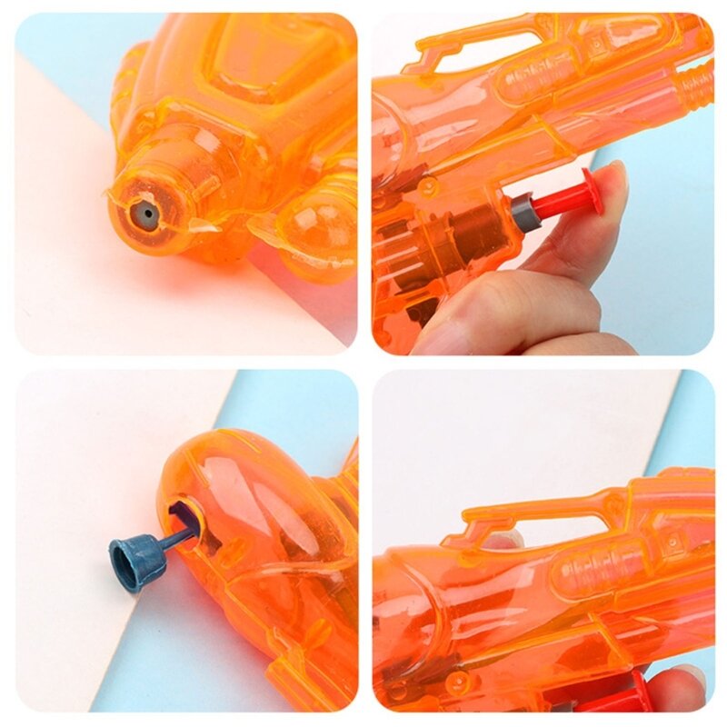 ปืนฉีดน้ำขนาดเล็ก5ชิ้น/เซ็ตปืนฉีดน้ำสำหรับเด็กปืนฉีดน้ำปืนฉีดน้ำปืนฉีดน้ำของเล่นฤดูร้อน