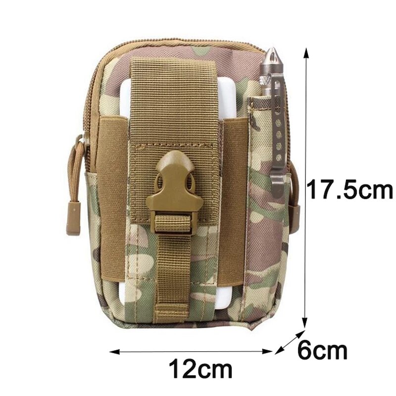 Military Tactical Waist Bag Fanny Pack For Men Belt Pouch Male Belly Banana Bum Hip Kangaroo Small Waistbag Phone Husband Side