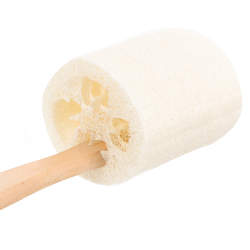 Herramienta de limpieza de la piel del baño del hogar, cepillo de esponja Exfoliante para Loofah