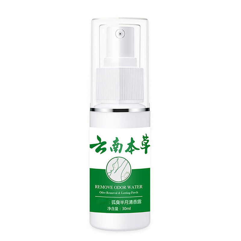 Desodorante Spray para transpiração corporal, Remoção de odor nas axilas, 30ml, Desodorante para deslocamento profissional