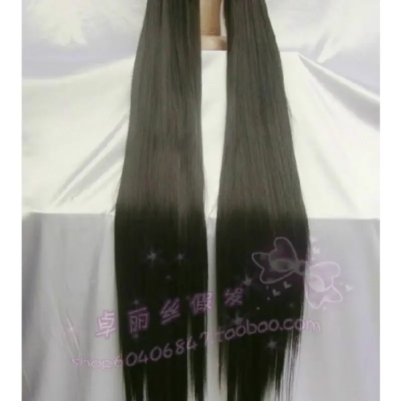Популярный очень длинный парик для косплея, 60 дюймов, высокая температура 150 см