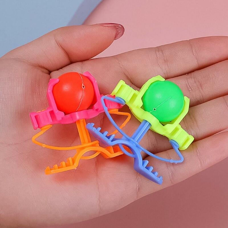Mainan bola tiup pipa plastik untuk anak-anak, 2/4/8 buah mainan latihan keseimbangan olahraga luar ruangan, hadiah lucu Y0U9