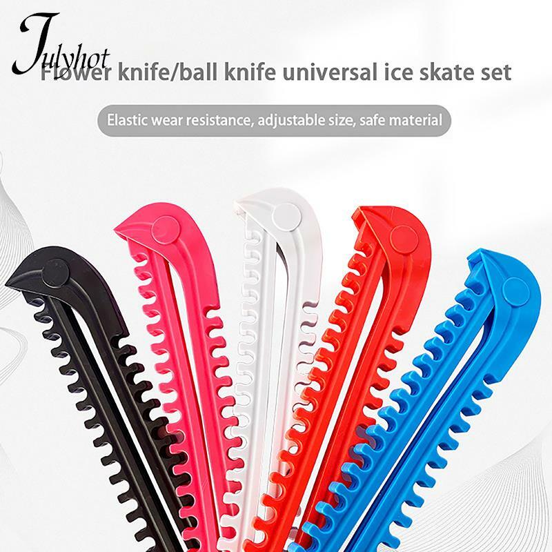 1 Paar verstellbare Skate Blade Schutzhülle Universal Eishockey Skate Cover Hüllen zum Schutz verhindern Klingen hülse