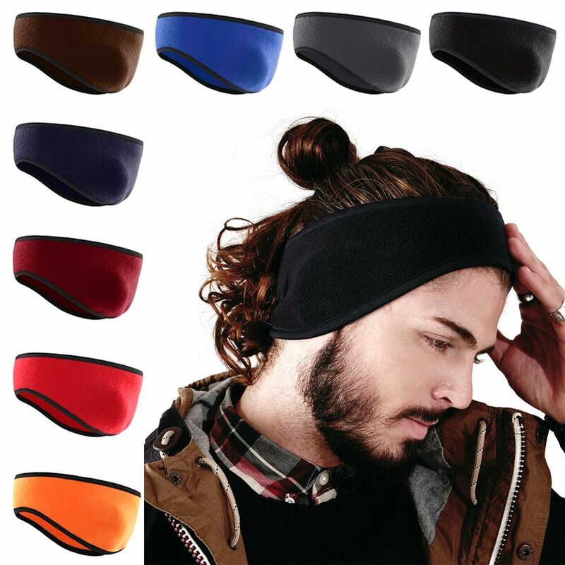 1Pcs Headscarf Women Girls Hair Sweat Ear Muffs Headband Running Headband Winter Sweatband Ear Warmer