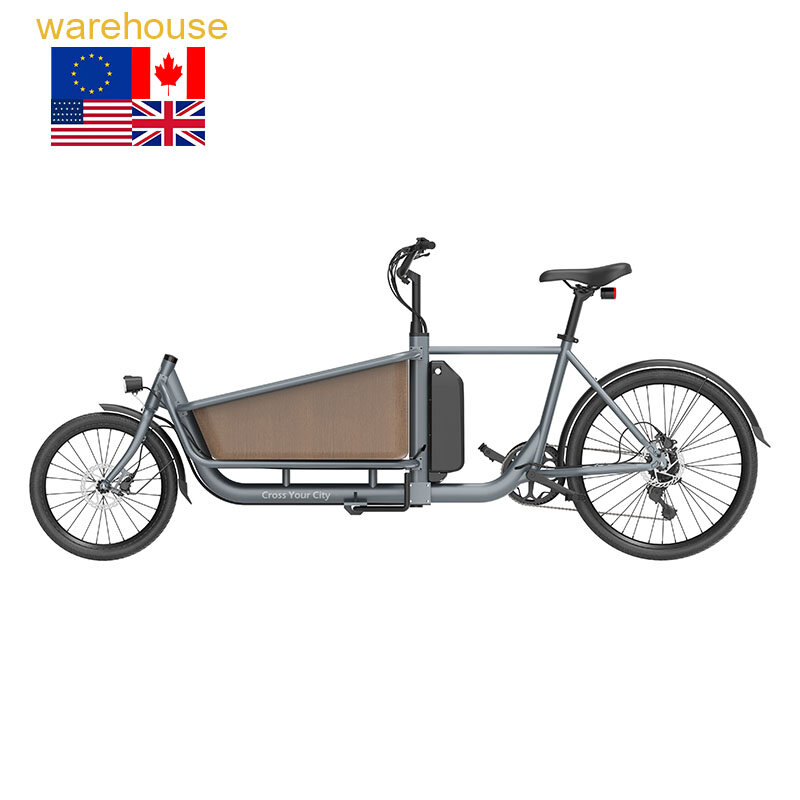 OASIS-260 ADO bicicleta elétrica para a família, carga E-bike, híbrido City Road Bike, armazém da UE