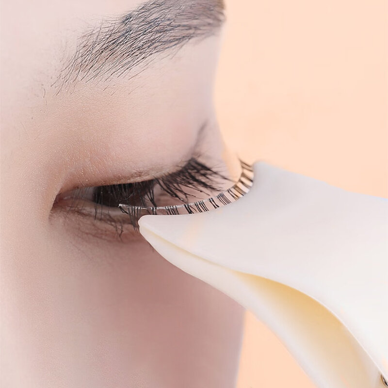 Applicatore di ciglia finte Aids Paste pinzette per ciglia finte Clip applicare Mascara strumento per il trucco degli occhi per accessori per bigodini per ciglia da donna
