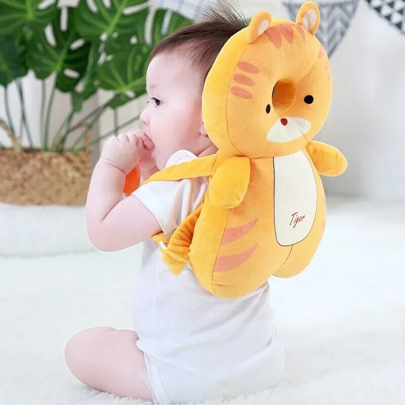 Head Back Protector Baby Protect Pillow Learn Walk Headgear Prevent Injured Safety Pad prevention Fall Cartoon Bee Kids Pillows