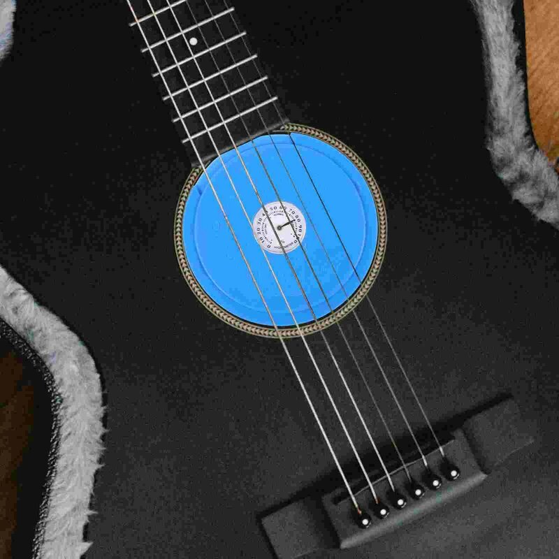 Gitar pelembap higrometer, untuk casing Kit perawatan akustik, aksesori dalam ruangan, lubang suara kelembapan