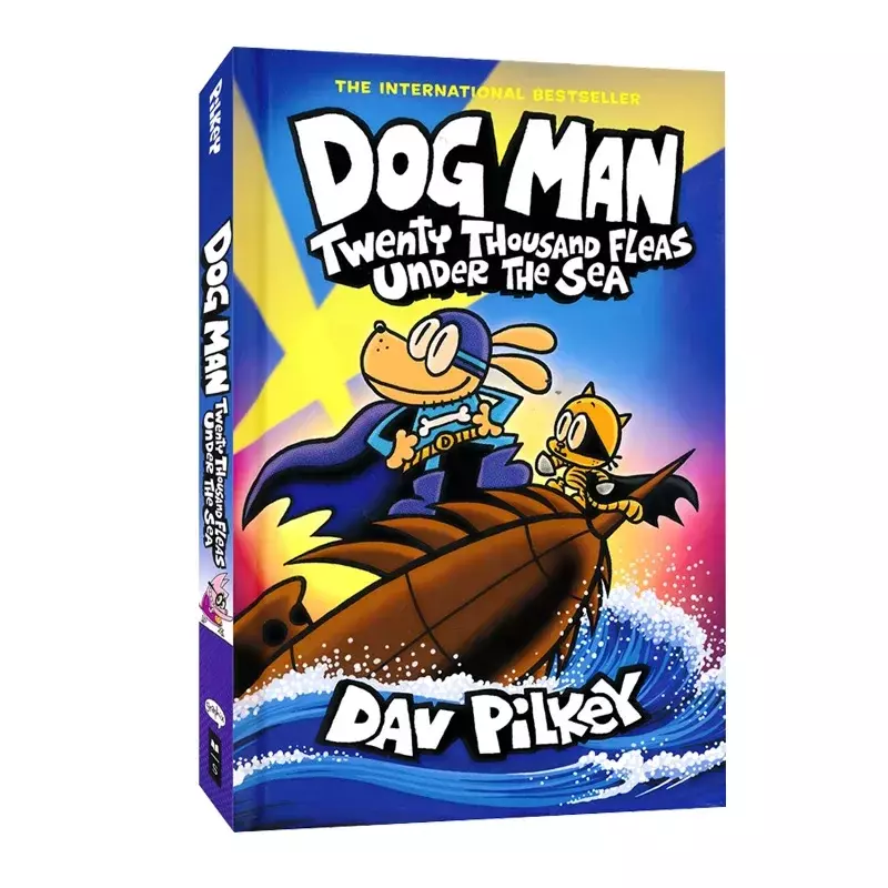 Mothering Heights (Dog Man): 웃고 나가는 소리, 블록버스팅 풀 컬러 그래픽 소설, 국제 작가 Davi Pi, 15 권/세트