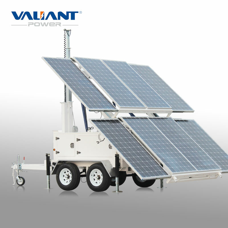 Gerador solar portátil de energia verde 10000 watts