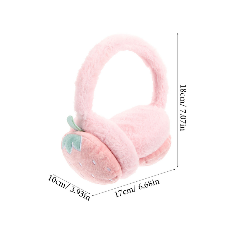 Fashion Winter Ear Muff Ear Muffs Soft Fuzzy Plush Ear Covers Warmer Earmuffs Warm Keeping Outdoor Earmuff for Women