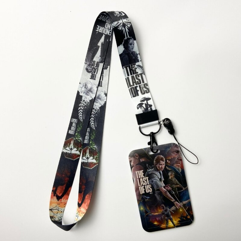 The Last Of Us TV Show Game Lanyard Neck Strap For Keys ID Card For USB Badge Holder DIY Hang Rope Phone Accessories