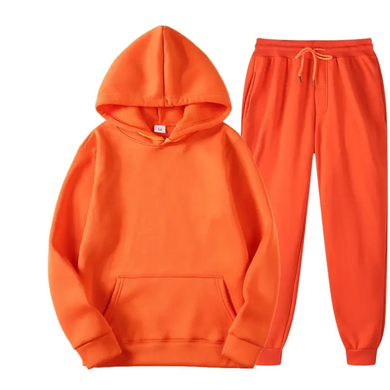 Men's Hoodie and Jogger Set Two Piece Suit Sportswear Sweatshirt