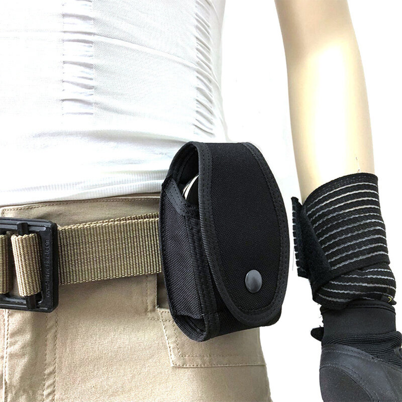 Outdoor Tactical Waist Pockets Hunting Bag Nylon Quick Out Tactical Handcuff Case Pouch Tool Key Phone Holder Bag Universal