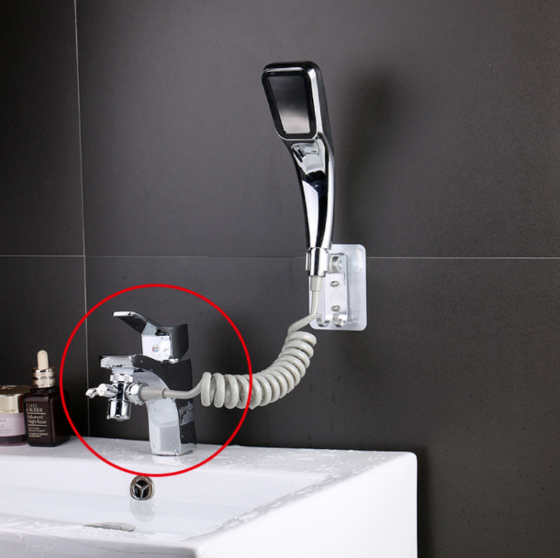 Adaptor keran wastafel, katup didiverdengan Aerator, konektor keran untuk dapur Toilet Bidet Shower kamar mandi