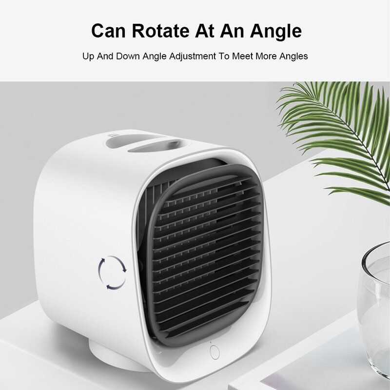 Air Conditioner Air Cooler Humidifier Purifier Portable For Home Room Office 3 Speeds Desktop Quiet Cooling Fan Air Conditioning