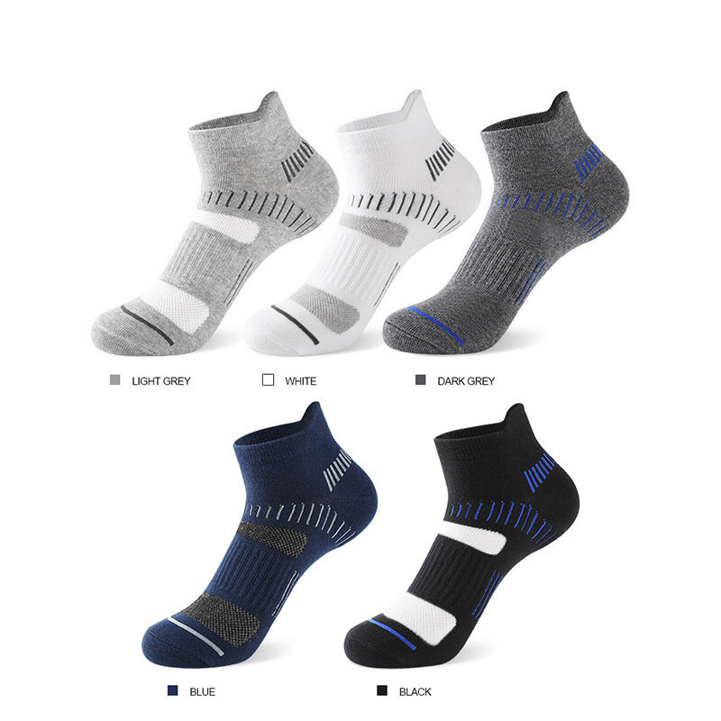 1 Pairs Summer Man World Cupr Sport Cotton Solid Sweat-Absorbing Breathable Shallow Mouth Running Fitness Sports Socks