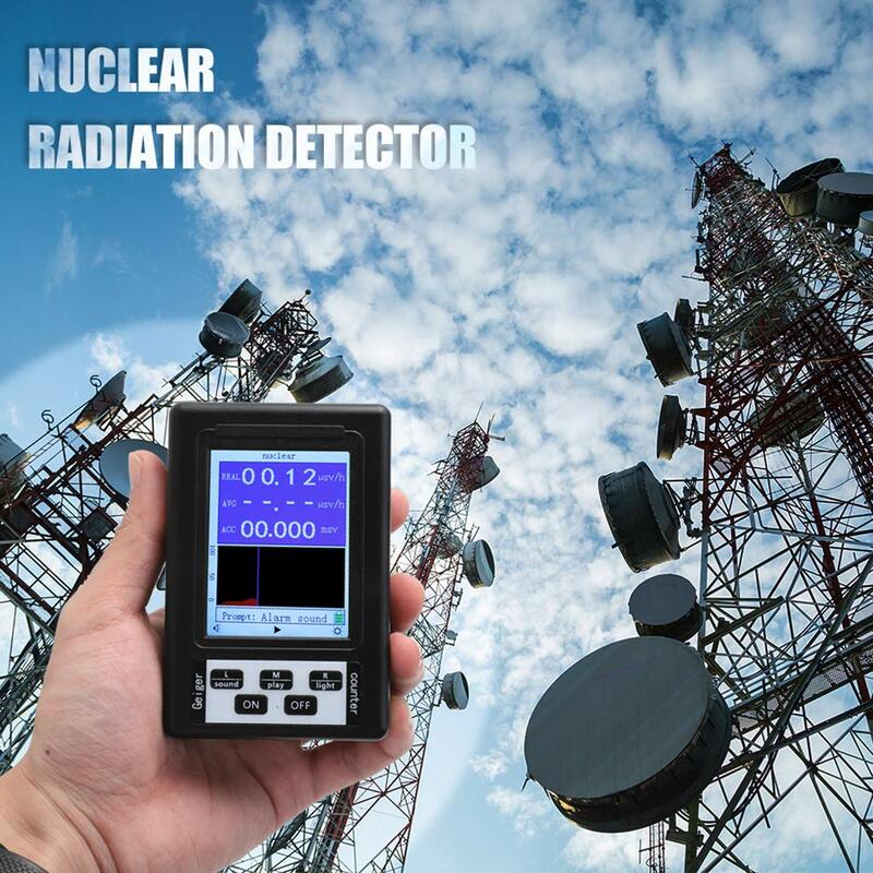 NEW Nuclear Radiation Detector BR-9B EMF Portable Handheld LCD Digital Display Geiger Counter Full-functional Type Tester
