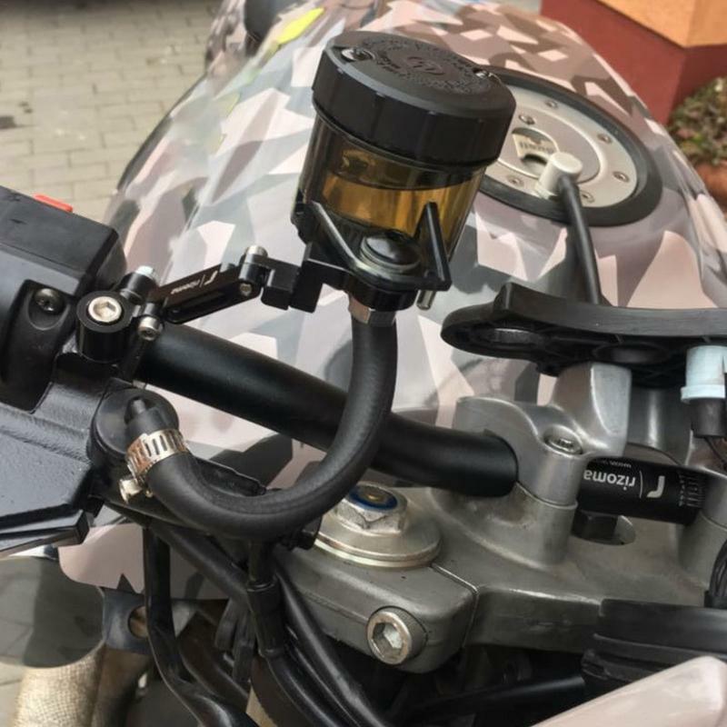 Serbatoio del liquido del cilindro del freno serbatoio del cilindro principale a tenuta stagna Design abbinato serbatoio del freno del motociclo per moto ATV Bike