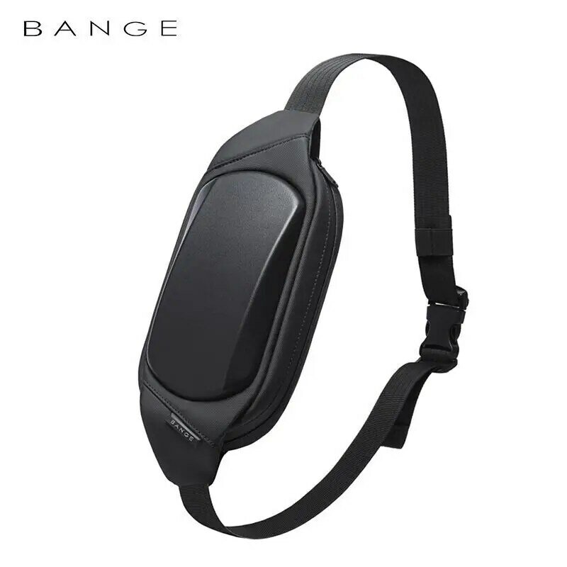BANGE-Multifuncional Crossbody Shoulder Messenger Bags, leve, anti-roubo, anti-mancha, impermeável, pacote de viagem curta