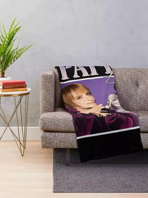 Patti Lupone A Living Legend In The Theatre World Throw Blanket blankets and throws Large Winter beds Blankets