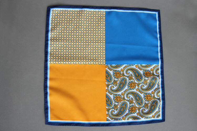 Высококачественный Мягкий Карманный платок RBOCOTT 38 цветов, лоскутный платок с принтом в горошек, носовой платок 34*34 см для мужчин, для свадьбы, бизнеса