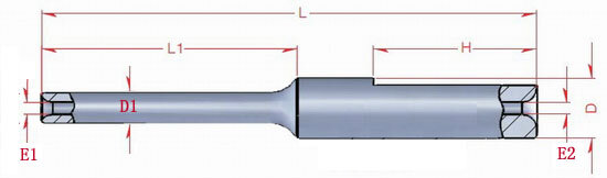 Tungsten Steel Wire Nozzle Super Hard Alloy Winding Needle Tungsten Carbide Alloy Guide Needle Winding Machine Accessories