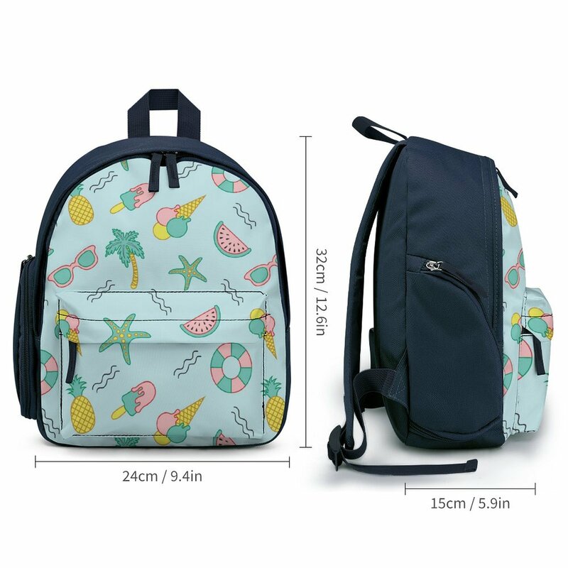 Grande capacidade saco criança alças para mochila escola saco criança menina personalizar para crianças impressão personalizada