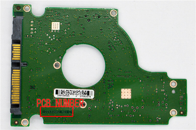 Seagate notebook hard disk cinghiale 100398689 REV C , 100398689 REV B / 100398688,100459261 / ST980811AS ,ST9120822AS , ST9160821AS