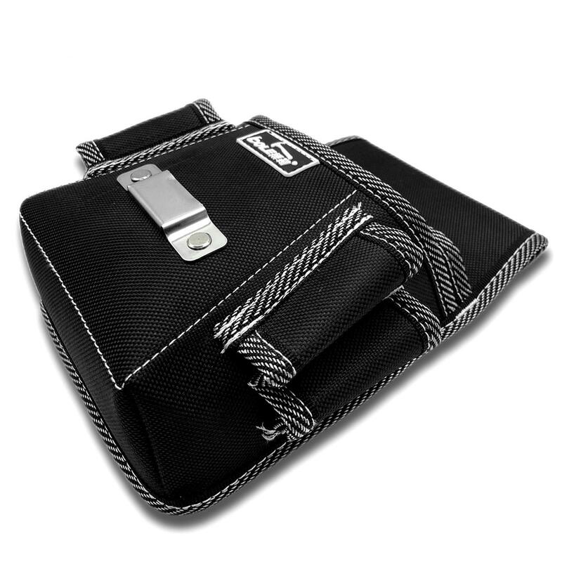 Bolsa con bolsillos para la cintura, soporte para piezas pequeñas, bolsa para destornilladores, llaves y alicates
