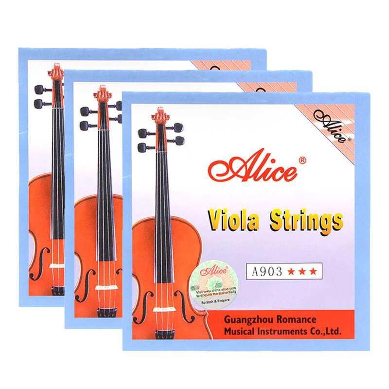 Steel Core Viola Strings Viola Strings A903 A-2nd Steel Core D-3rd Steel Core G-4th Steel Core Feel Comfortable