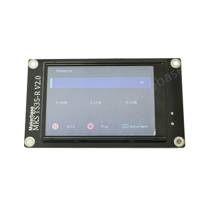 MKS DLC32 ESP32 plat kontrol WIFI, GRBL offline, pengontrol tanda laser cnc, layar tampilan TS35 CNC3018 PRO suku cadang upgrade